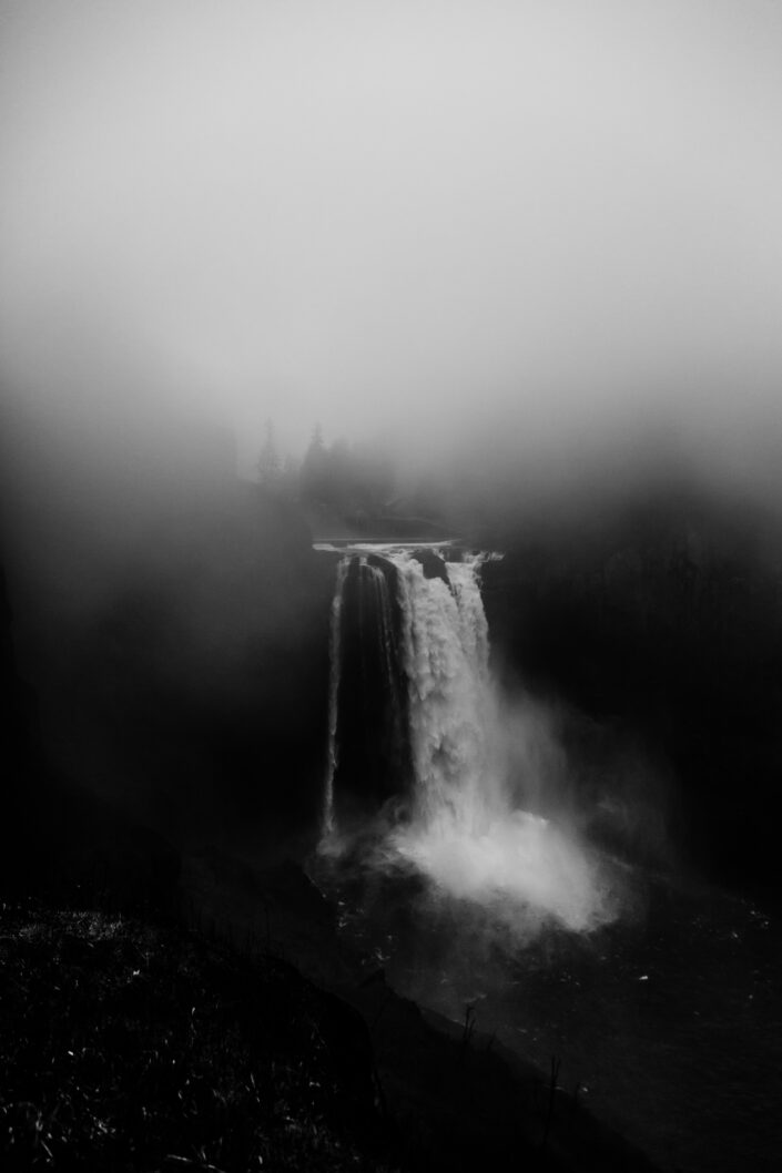 Snoqualmie Falls by Seattle photographer Erin Schedler