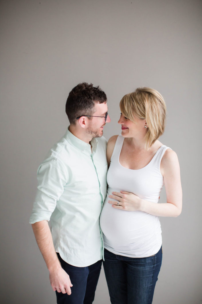 seattle studio maternity photos