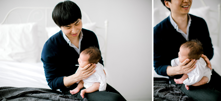 seattle newborn studio photographer