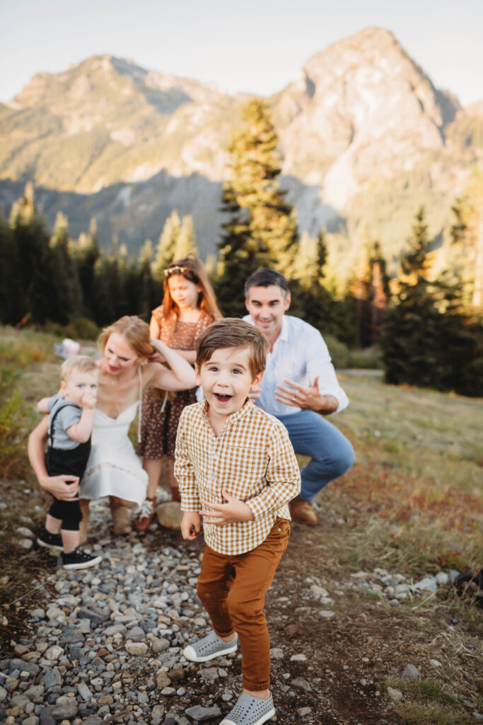 seattle mountain family photos