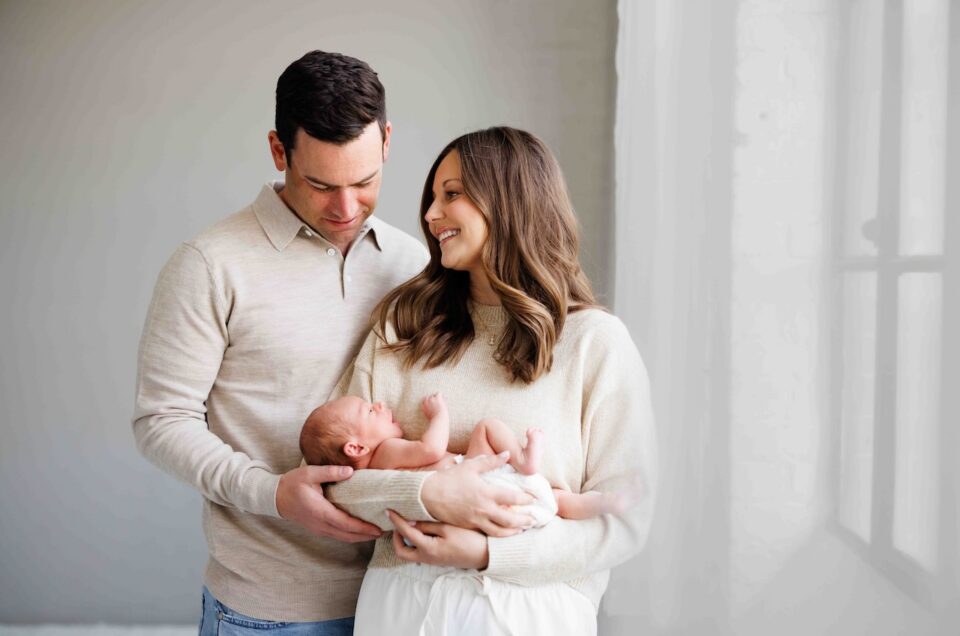 Seattle Lifestyle Studio Newborn Photo Shoot